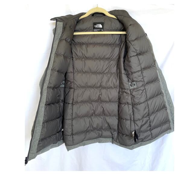The North Face Mauna Kea Down Parka Jacket Coat Heather Grey ~ Extra Small - Picture 4 of 9